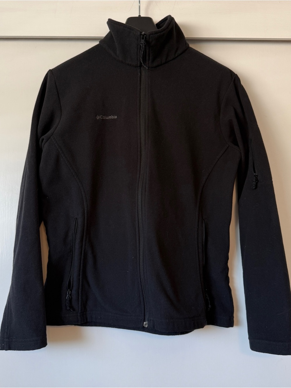 Columbia women’s Black Zip-Up Fleece Jacket L